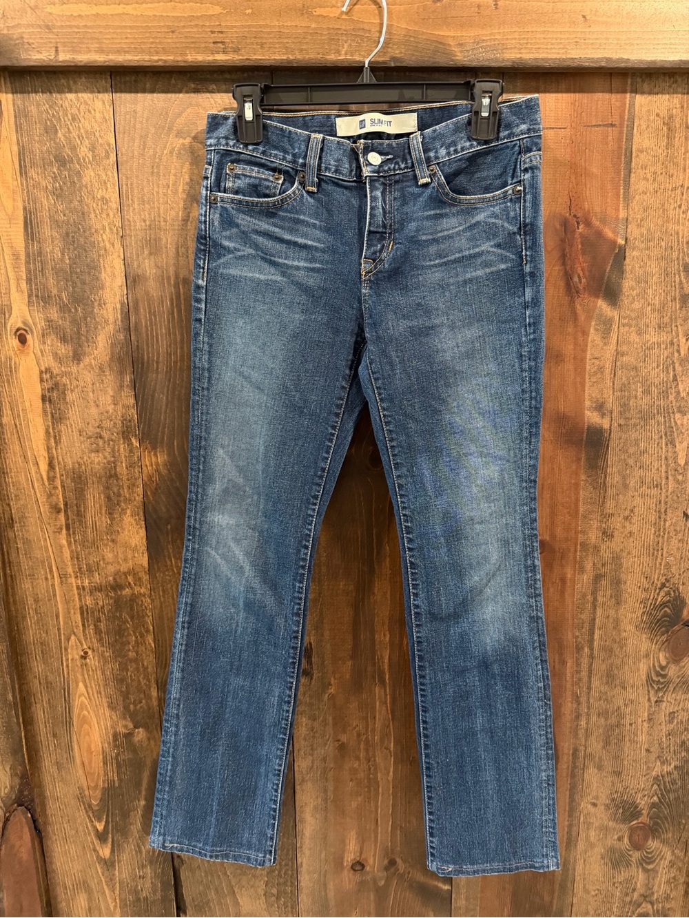 VINTAGE Y2K GAP Slim Fit Jeans size Small 
MADE IN USA 2003